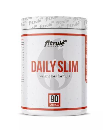 Fitrule Nutrition Fitrol Daily Slim fat burner 90 weight loss capsules - Buy Online on GoSupps.com