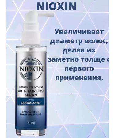 NIOXIN Nixin serum against hair loss 70 ml - Buy Online on GoSupps.com