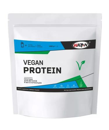 WATT NUTRITION Plant vegan protein vanilla 1000 g - Buy Online on GoSupps.com