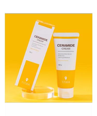 TISHA Moisturizer with cramids soothing 100 ml - Buy Online on GoSupps.com