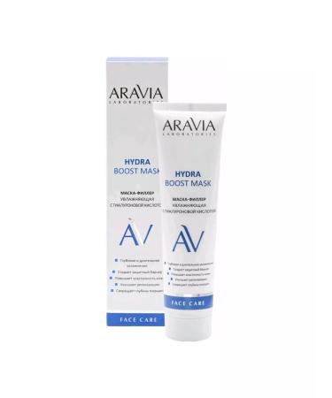 ARAVIA Mask for the face moisturizing with hyaluronic acid 100ml - Buy Online on GoSupps.com