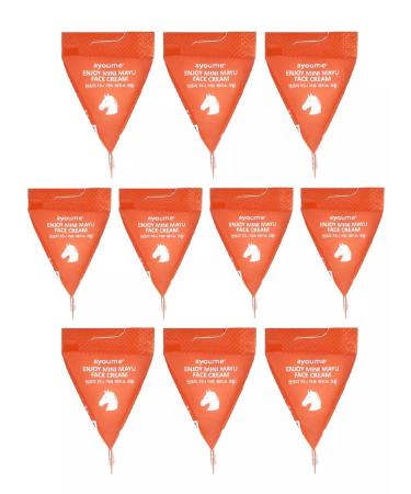 ayoume Facial cream mini with horse fat 10 pcs