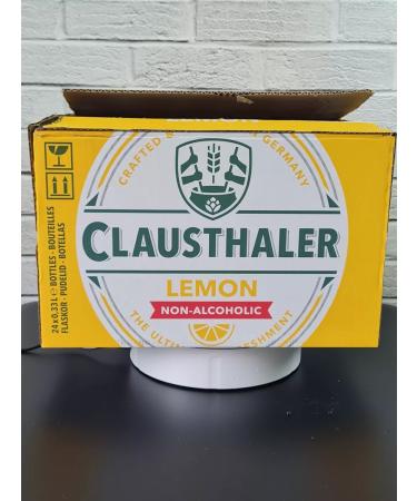 Clausthaler Beer Bezalco Clastaler Lemon 24pcs. 330ml - Buy Online on GoSupps.com