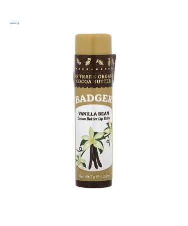 Badger Company Lip balm with cocoa vanilla 7 g
