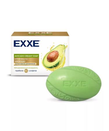 Exxe Cosmetic cream-soap avocado 90 gr * 6 pieces - Buy Online on GoSupps.com
