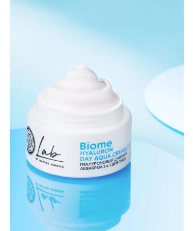 Natura Siberica Facial cream moisturizer hyaluronic daily 50 ml - Buy Online on GoSupps.com