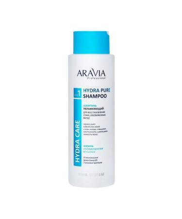 ARAVIA Moisturizing shampoo for dry and dehydrated hair 400ml - Buy Online on GoSupps.com