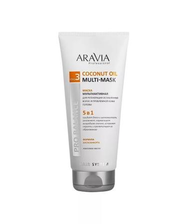 ARAVIA Mask for weakened hair and problem scalp 200ml - Buy Online on GoSupps.com