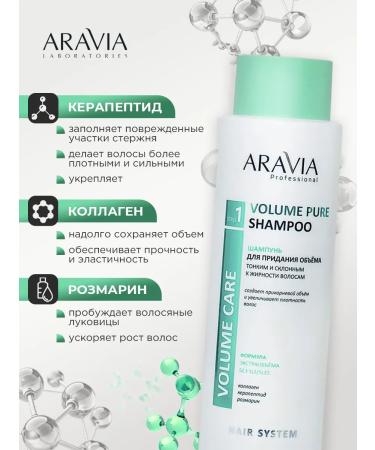 ARAVIA Shampoo for hair -prone hair for a volume of 400 ml - Buy Online on GoSupps.com