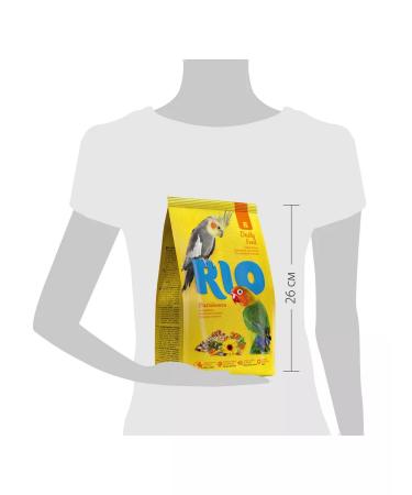 RIO Feed for medium parrots main diet 1 kg - Buy Online on GoSupps.com