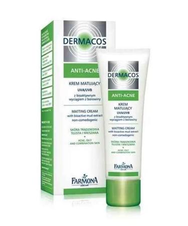 Farmona Dermacos Anti-Acne. Face cream matting 50ml - Buy Online on GoSupps.com