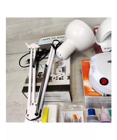 DonnaVel Set for manicure pedicure and nail extension with a lamp - Buy Online on GoSupps.com