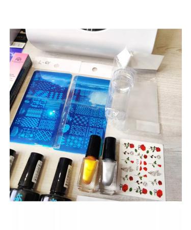 DonnaVel Set for manicure pedicure and nail extension with a lamp - Buy Online on GoSupps.com