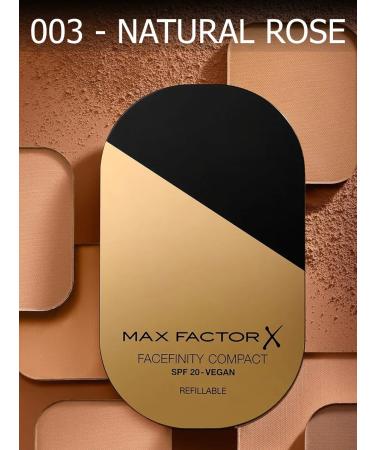 MAX FACTOR Compact powder Facefinity Compact 003 Natural Rose