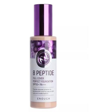 ENOUGH Tonal cream 8 Peptide Full Cover Perfect Foundation No. 13