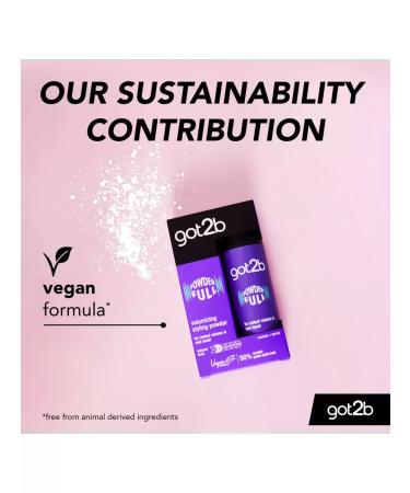 Got2b Styling powder for volume "Powder" - Buy Online on GoSupps.com