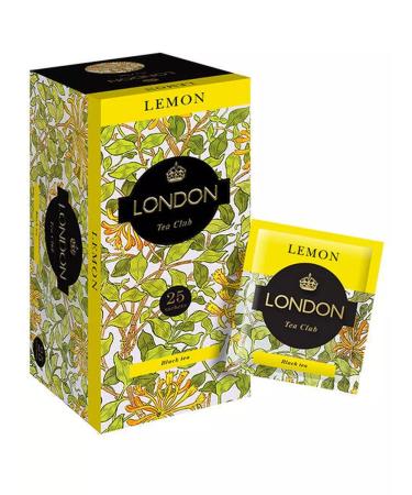 LONDON TEA CLUB Tea Chern. Baykh.rind Gran. Lemon Conv. 25 2gr 2 pcs - Buy Online on GoSupps.com
