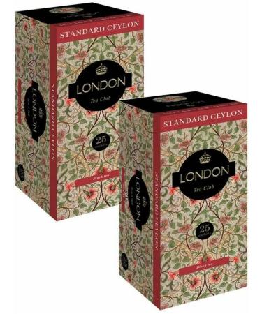 LONDON TEA CLUB Black tea Standart Ceylon Enver 25 * 2 pcs - Buy Online on GoSupps.com