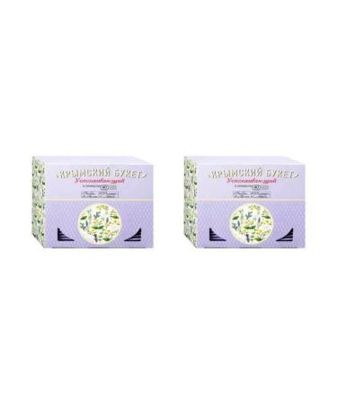 CRIMEAN BOUQUET Tea drink soothing 40*1.5 g foil. Convert 2 pcs - Buy Online on GoSupps.com