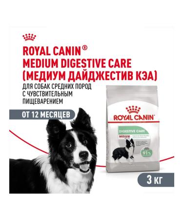 ROYAL CANIN Dry Medium Digestive Care for dogs 3 kg 2 pcs - Buy Online on GoSupps.com