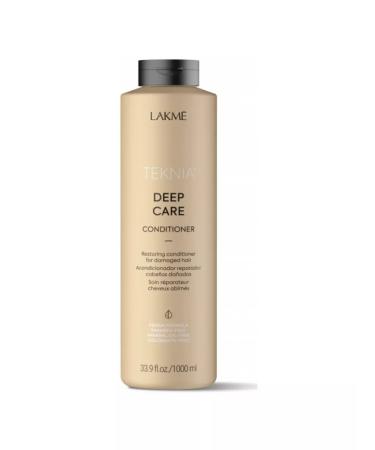 Lakme Restoring hair conditioner Deep Care Teknia 1 liter - Buy Online on GoSupps.com