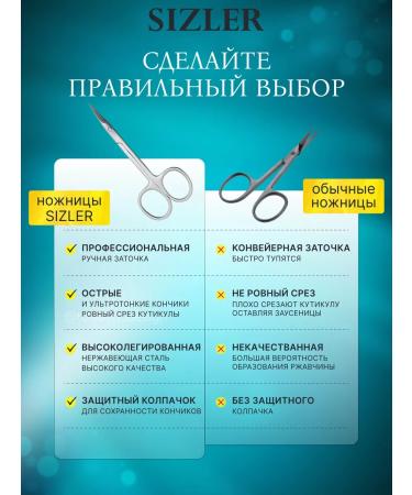 SIZLER PROFESSIONAL The scissors are manicure - Buy Online on GoSupps.com
