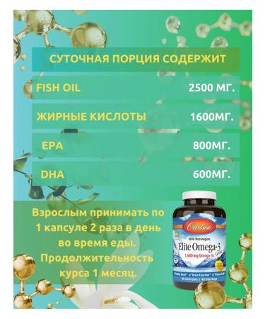 Carlson Labs Omega 3 fish oil with vitamin E - Buy Online on GoSupps.com