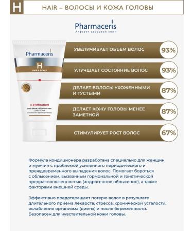 Pharmaceris H stimulating hair growth H-stimulinum air conditioning 150ml - Buy Online on GoSupps.com