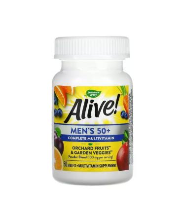 Nature's Way Multivitamins MEN over 50 years old 50 tablets - Buy Online on GoSupps.com