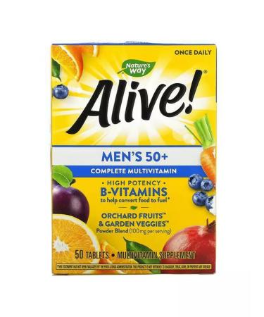 Nature's Way Multivitamins MEN over 50 years old 50 tablets - Buy Online on GoSupps.com