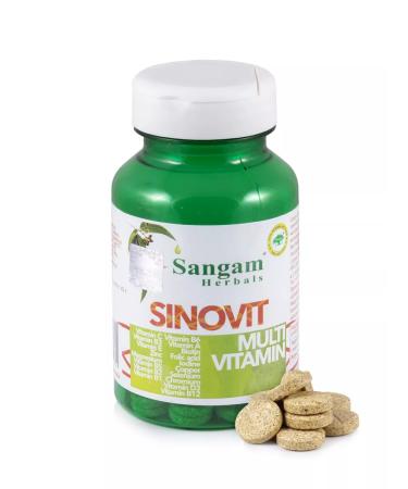 Sangam Herbals Synovitis 750 mg multivitamin complex + magnesium zinc