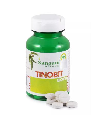 Sangam Herbals Tinobit 750 mg complex Biotin beautiful hair