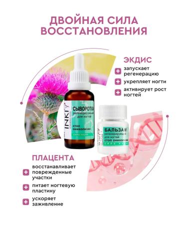 INKI Serum set and balm from the fungus of the stop onycholisis - Buy Online on GoSupps.com