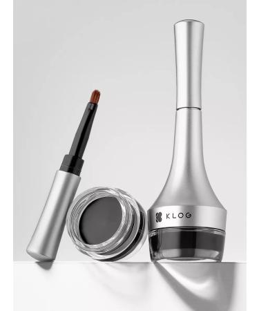KLOG Waterproof gel eyeliner liner for the eyes 01 black - Buy Online on GoSupps.com