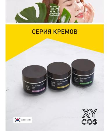 XYCOS Organic moisturizer for Korea's face cream 50 ml - Buy Online on GoSupps.com