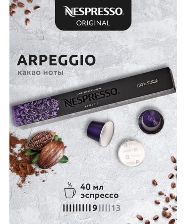 Nespresso Coffee in the capsules of Nonspresso Original Arpeggio
