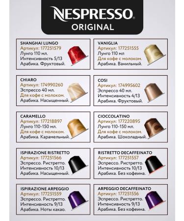 Nespresso Coffee in the capsules of Nepresso Original India 40 pcs - Buy Online on GoSupps.com