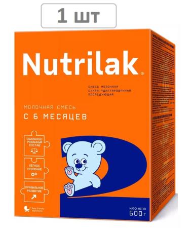 Nutrilak 2 mixture dry baby adapted 600g - 1 pcs