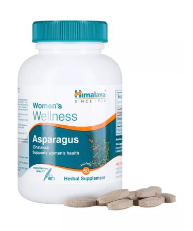 Himalaya Since 1930 Dietary supplements for health nerves and libido women Shatavari 60 tab - Buy Online on GoSupps.com