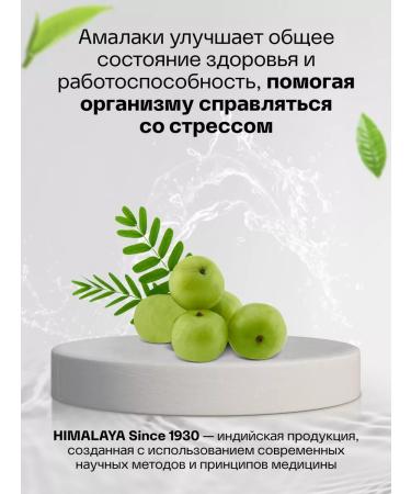 Himalaya Since 1930 Dietary supplements for immunity and health of the skin of amalaki emblika 60 table - Buy Online on GoSupps.com