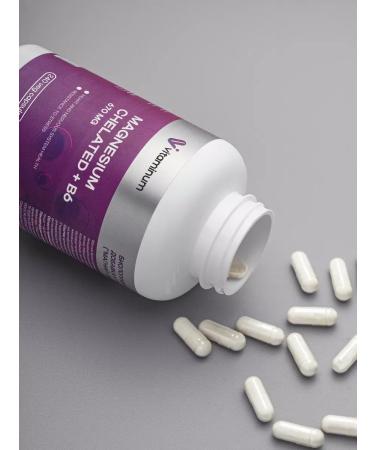 Vitaminum Magnesium B6 Helat bisglycinate 240 pcs Magnesium Glycinate - Buy Online on GoSupps.com