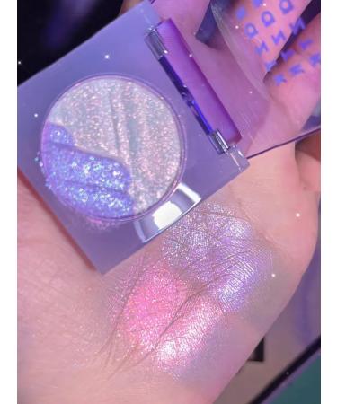 LUCKYBOOM Highlighter dry for contouring the face of the eye of the eye palette shine