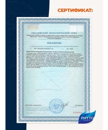 PHYTOSOLBA Pito paint 7.3 Golden blond 2pcs. + Gift Phyto Color - Buy Online on GoSupps.com