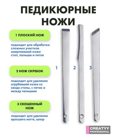 Creative A set of tools for pedicure and manicure - Buy Online on GoSupps.com