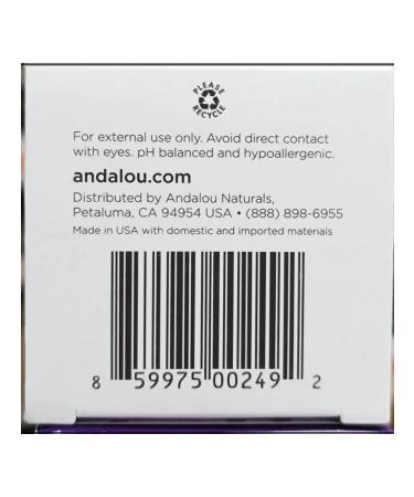 Andalou Naturals Lifting Cream Hyaluronic + DMAE 50 grams - Buy Online on GoSupps.com