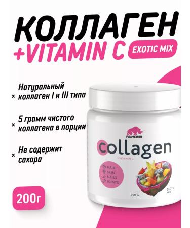 PRIMEBAR Prime Craft Collagen exotic 200 g