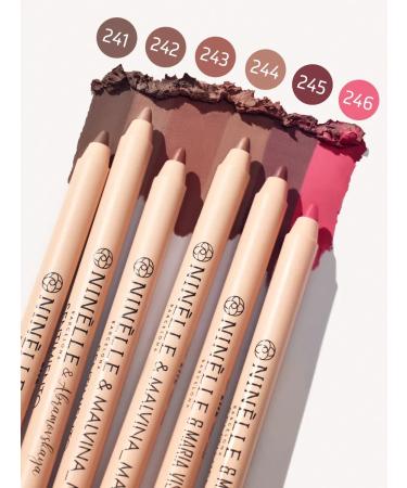 Ninelle Lip pencil gel matte Sentimiento - Buy Online on GoSupps.com