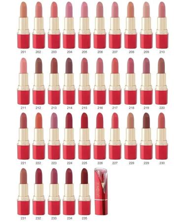 L'atuage Cosmetic Lipstick in red tone 221 burgundy-pink - Buy Online on GoSupps.com