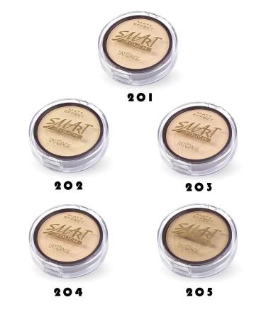 L'atuage Cosmetic Powder compact Smart Touch tone 201 Natural beige - Buy Online on GoSupps.com