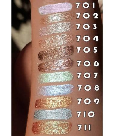 L'atuage Cosmetic Eye shadows liquid Metal Show with a metallic radiance vol. 712 - Buy Online on GoSupps.com